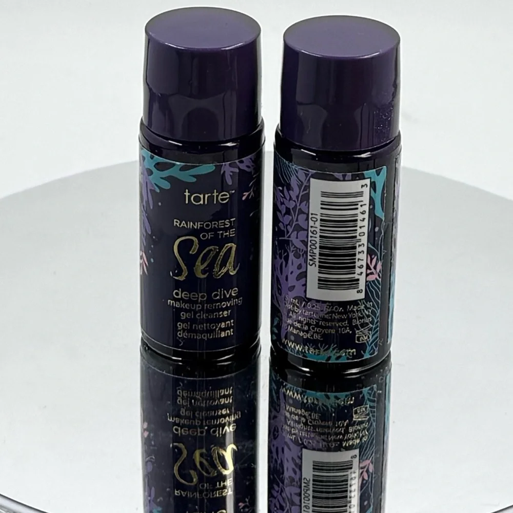 Tarte Rainforest of the Sea Deep Dive Makeup Removing Gel 2x Mini - Picture 2 of 3